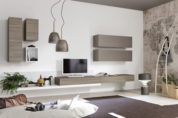 livingroom wall units design