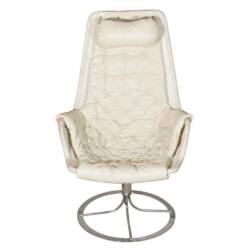 lovely-white-leather-Jetson-chair