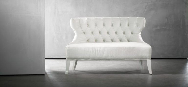 white sofa by Piet Boom