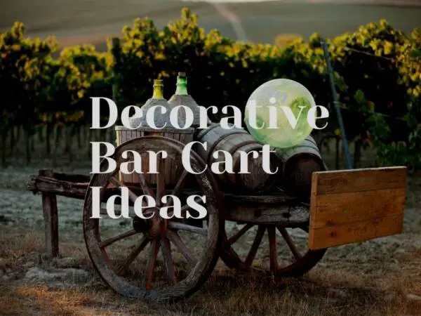 5 Decorative Bar Carts : Ideas for Your Home In 2021