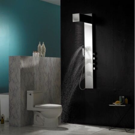 Modernistic Fixtures: Cube Shower Column by Dezign Market