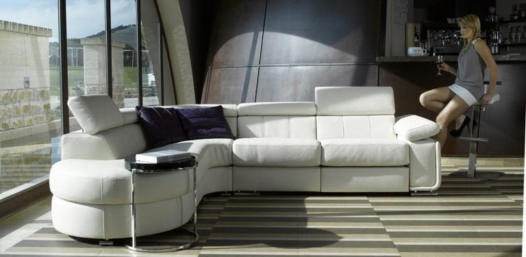 corner sofa design by Alpa Salotti