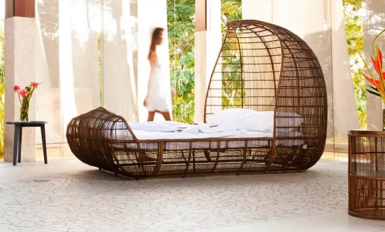 The Luxurious Voyage Bed by Kenneth Cobonpue