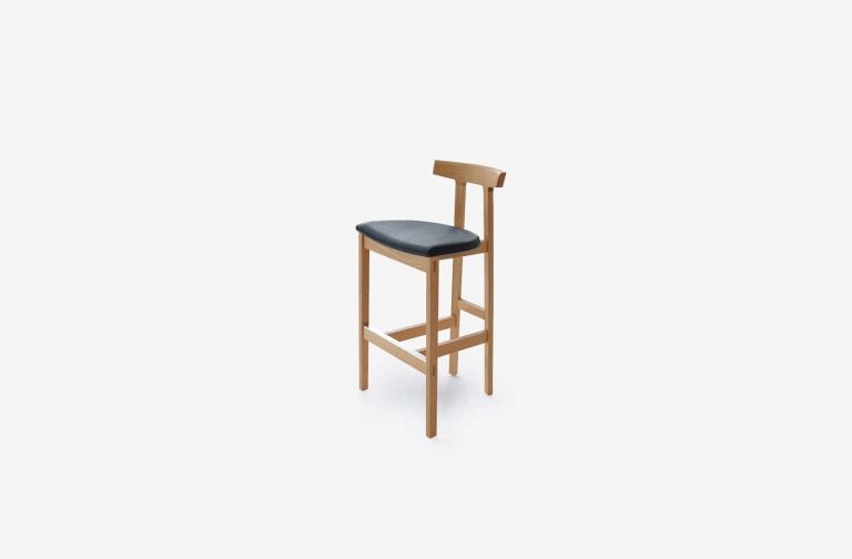 modern hardwood stool