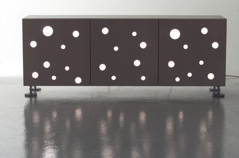 polka dots buffet by Toyo Ito