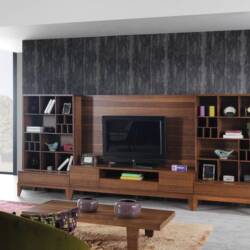 contemporary TV wall unit by N design