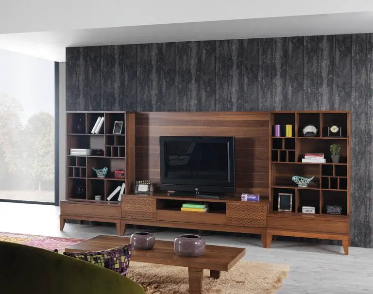 contemporary TV wall unit by N design