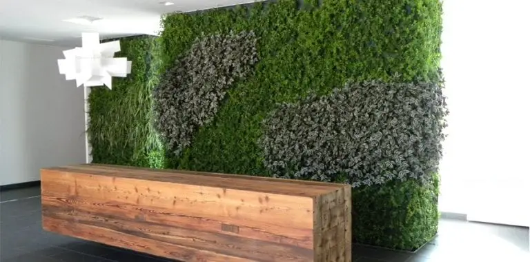 modern green living walls