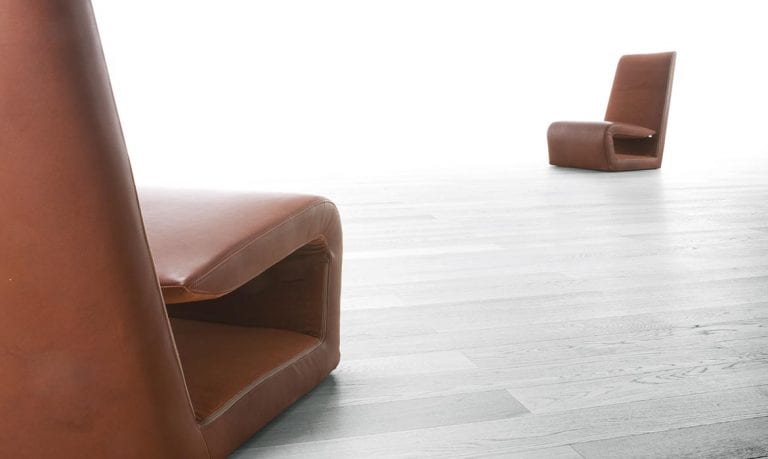 contemporary accent brown leather armchairs
