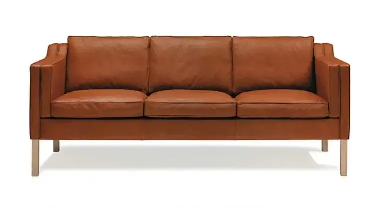 Eva leather sofa by Stouby