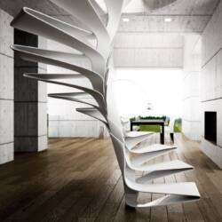 Spiral staircase designs