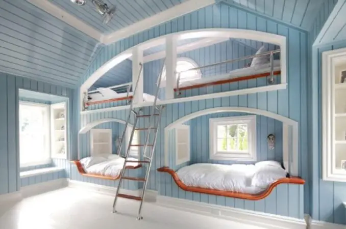 15 Bunk Beds with Stairs Designs and Pictures