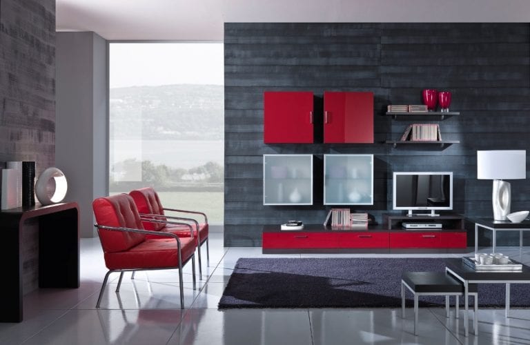 storage wall unit for tv