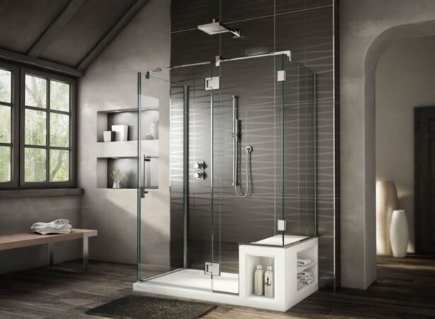 10 Fabulously Modern Shower Stalls With Seat Ideas