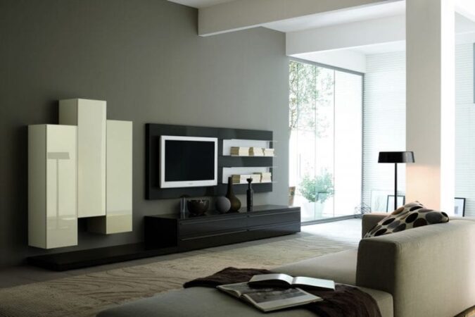 modern wall unit