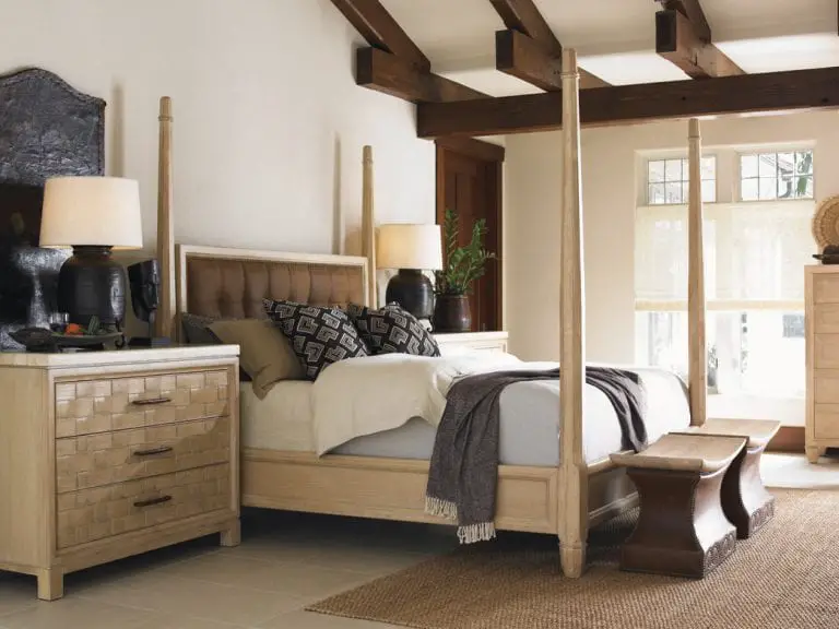 transitional four poster beds