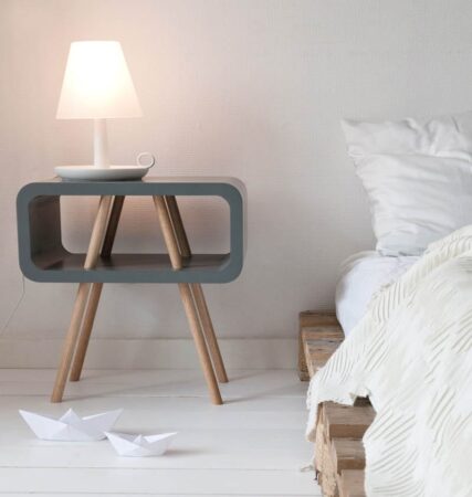 retro modern bedside tables