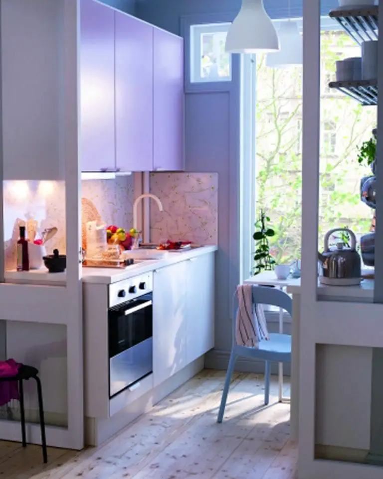 10 Wonderful Space Saving Small Kitchen Design Layouts