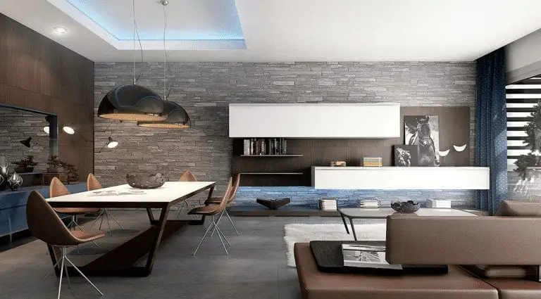 large modern living room