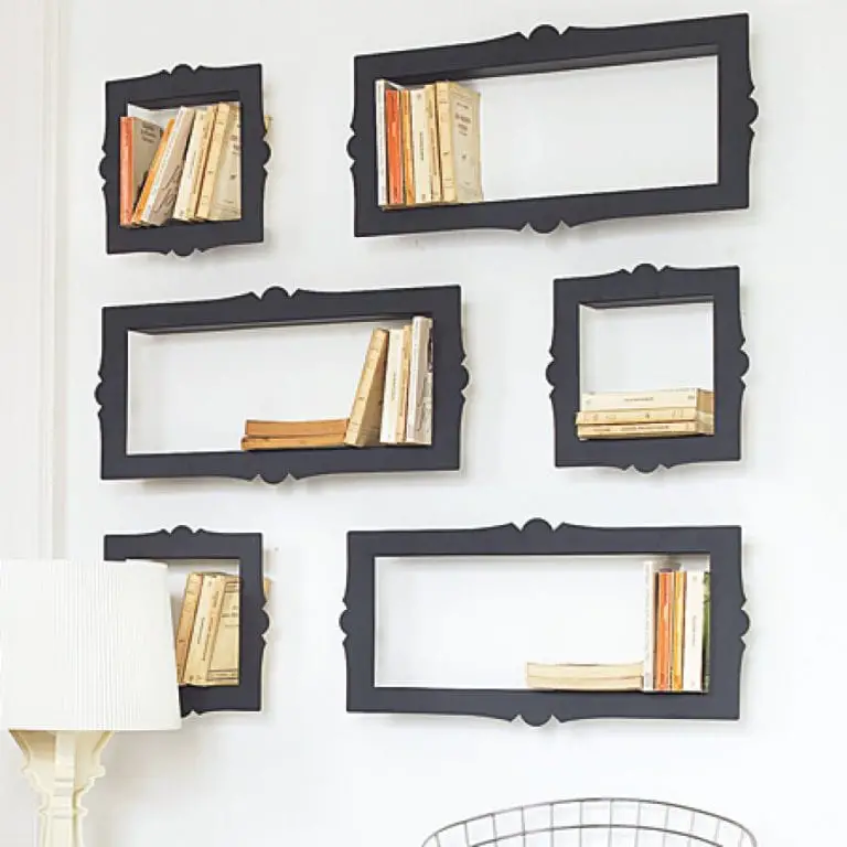 picture frame book storage