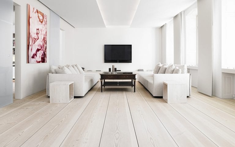 bleached wood floors