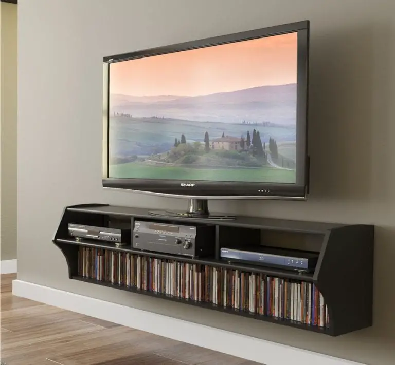 wall mounted wood tv stands