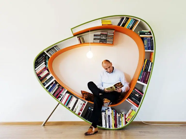 unique furniture design for library seating