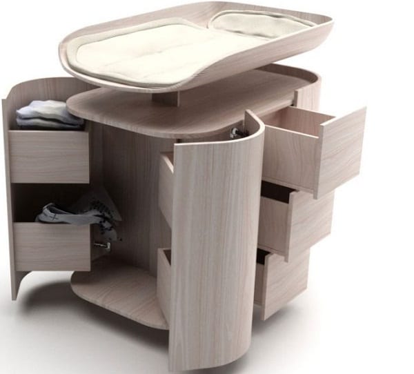 Modern Baby Changing Table Ideas for Young Families