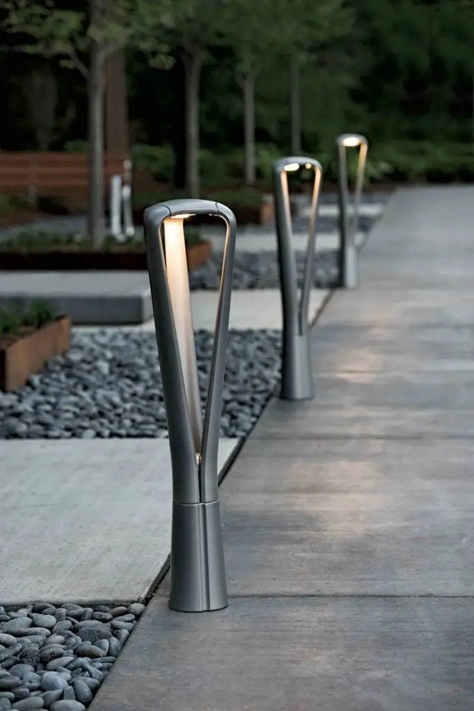 Stylish FGP Outdoor LED Path Lighting by Francisco Paz