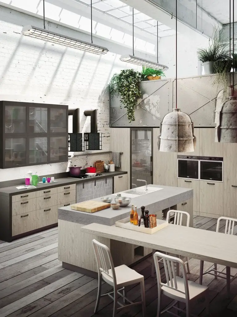 the industrial loft kitchen by snaidero 3