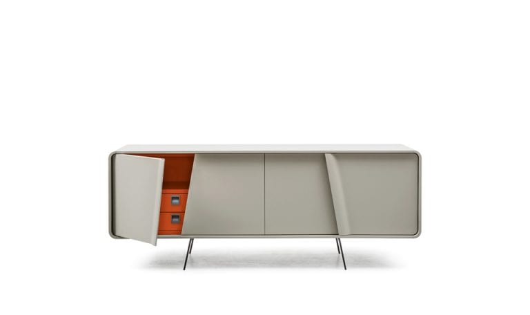 Musa white modern sideboard from Alf Furniture