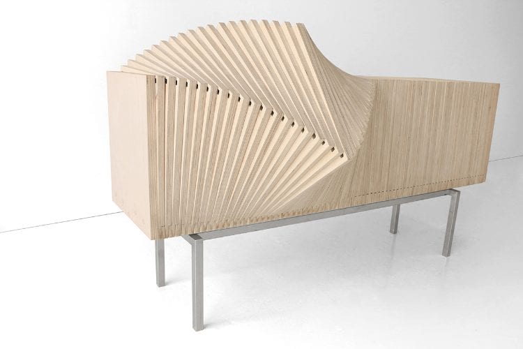 The Wave Dining Storage Cabinet by Sebastian ErraZuriz