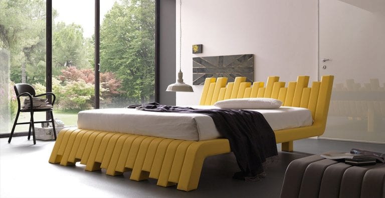 Amazing Contemporary Cu.Bed by Bolzan Letti Furniture