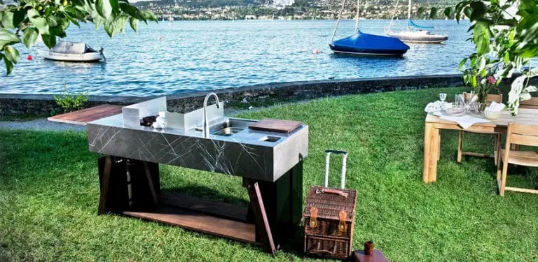 outdoor cooking furniture design