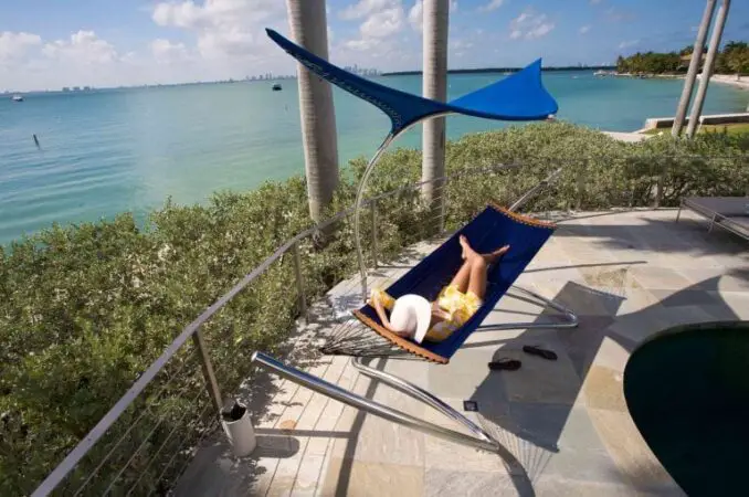 stainless steel hammock design