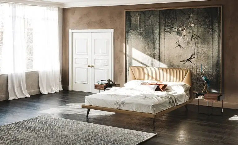 The Amadeus Bed by Manzoni and Tapinassi for Cattelan Italia (Stunning)