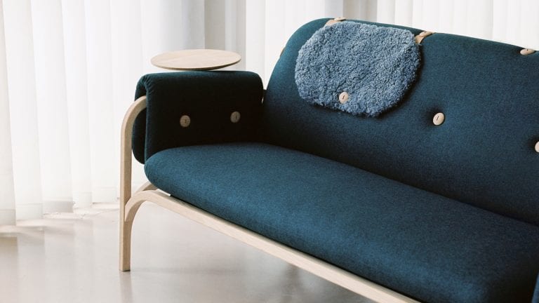 The Button Sofa from Swedese, inspired from Scandinavian Design