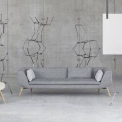 modern gray sofa design