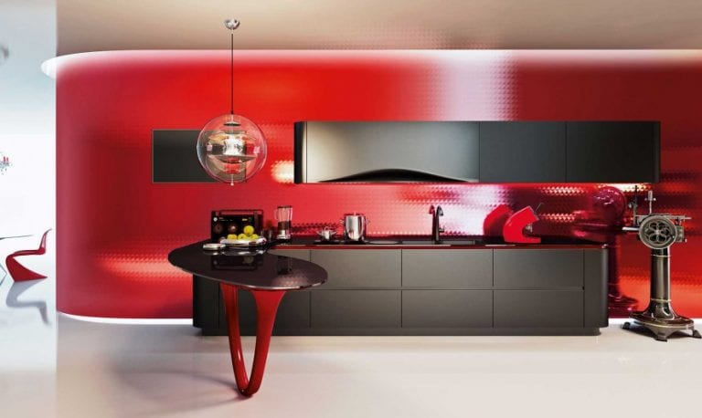 The Ferrari Kitchen, Designed by Pininfarina and Built by Snaidero