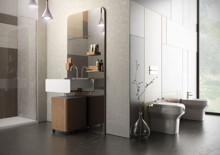 Beauty, Practical Bathroom Collection from Olympia Ceramica