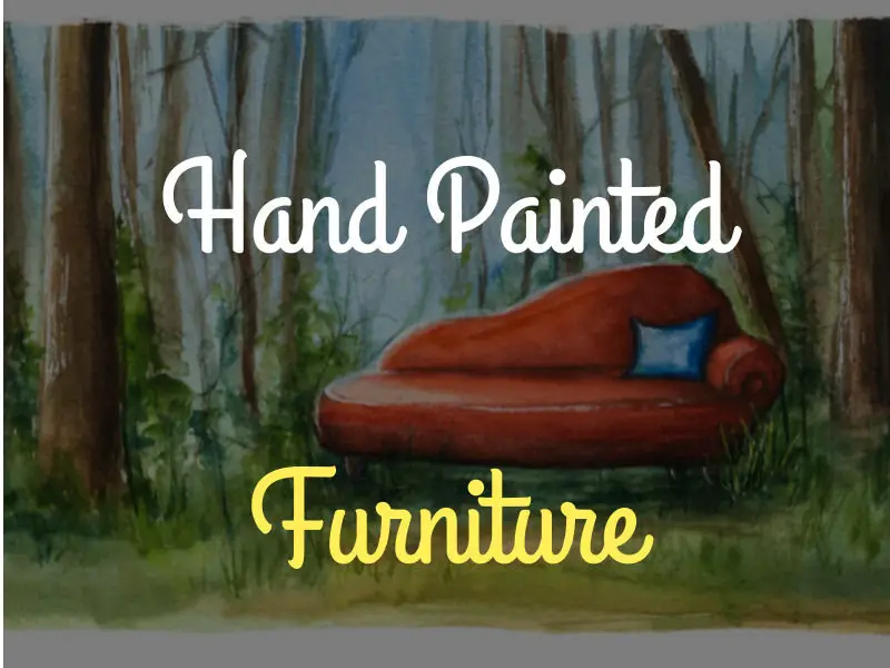 Hand-Painted Furniture 10 Lovely Pieces