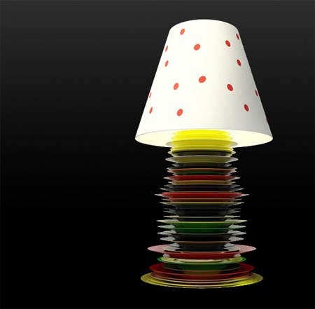 Dish Lamp