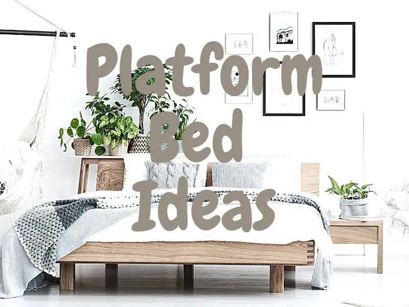 Platform Beds With and Without Storage