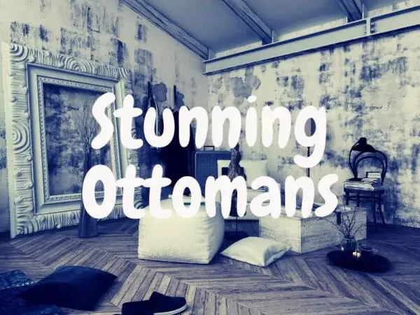 Wonderful Ottoman Ideas for a Living Room
