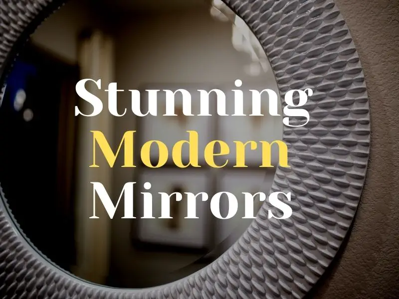 Gleaming Modern Mirrors that Make an Artistic Statement