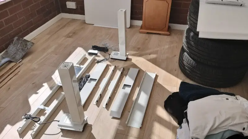 Flexispot Standing Desk Build Parts