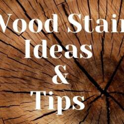 Wood stain ideas