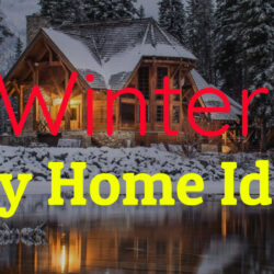 Cozy home ideas for winter