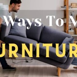 The best ways to move furniture