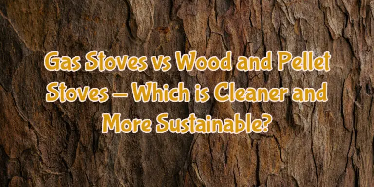 Gas Stoves vs Wood and Pellet Stoves – Which is Cleaner and More Sustainable?
